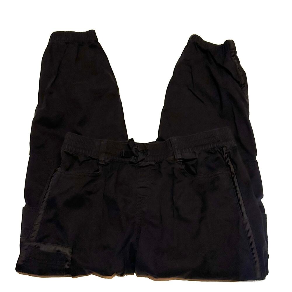 SO Black Cotton Drawstring Jogger Pants Size XL Girls Youth Casual